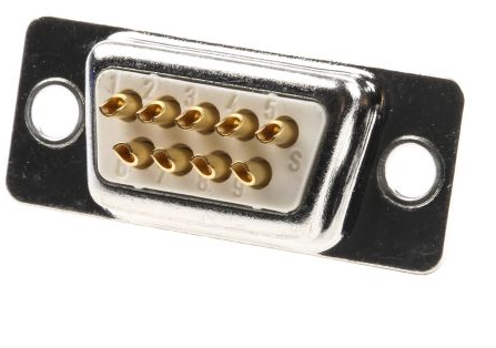 F09S-K700 FCT - A MOLEX COMPANY F Series 系列 面板安装 焊接 D-sub 连接器 插座 产品图