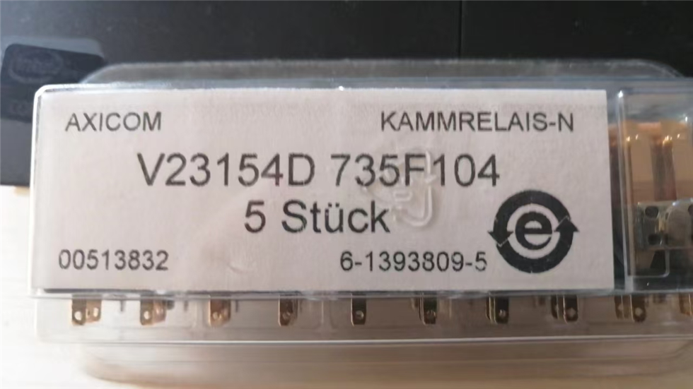 V23154D735F104 Signal Relays, 250 VDC Contact Voltage, 250 VAC Contact Voltage, 806 mW Coil Power (DC), Printed Circuit Board, PCB-THT, Axicom Cradle Relay N 产品图