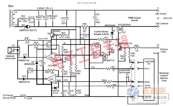 图3：次级侧原理图 
