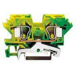 284-607 连接器：端子 Connector Type : DIN Terminal Block ; Connector Mounting : DIN Rail ; No. of Contacts : 2 ; Wire Size (AWG) : 24-8 ; 产品图