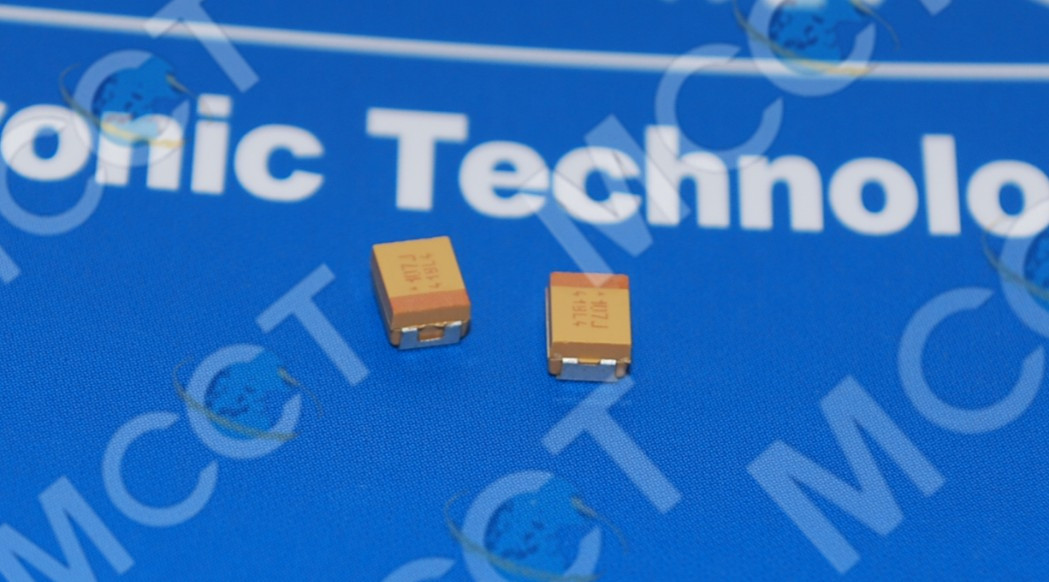 TAJB107K006RNJ Tantalum Electrolytic Capacitor; Capacitance:100uF; Capacitance Tolerance:+/- 10 %; Working Voltage, DC:6.3V; Package/Case:3528-21; Terminal Type:PCB  产品图