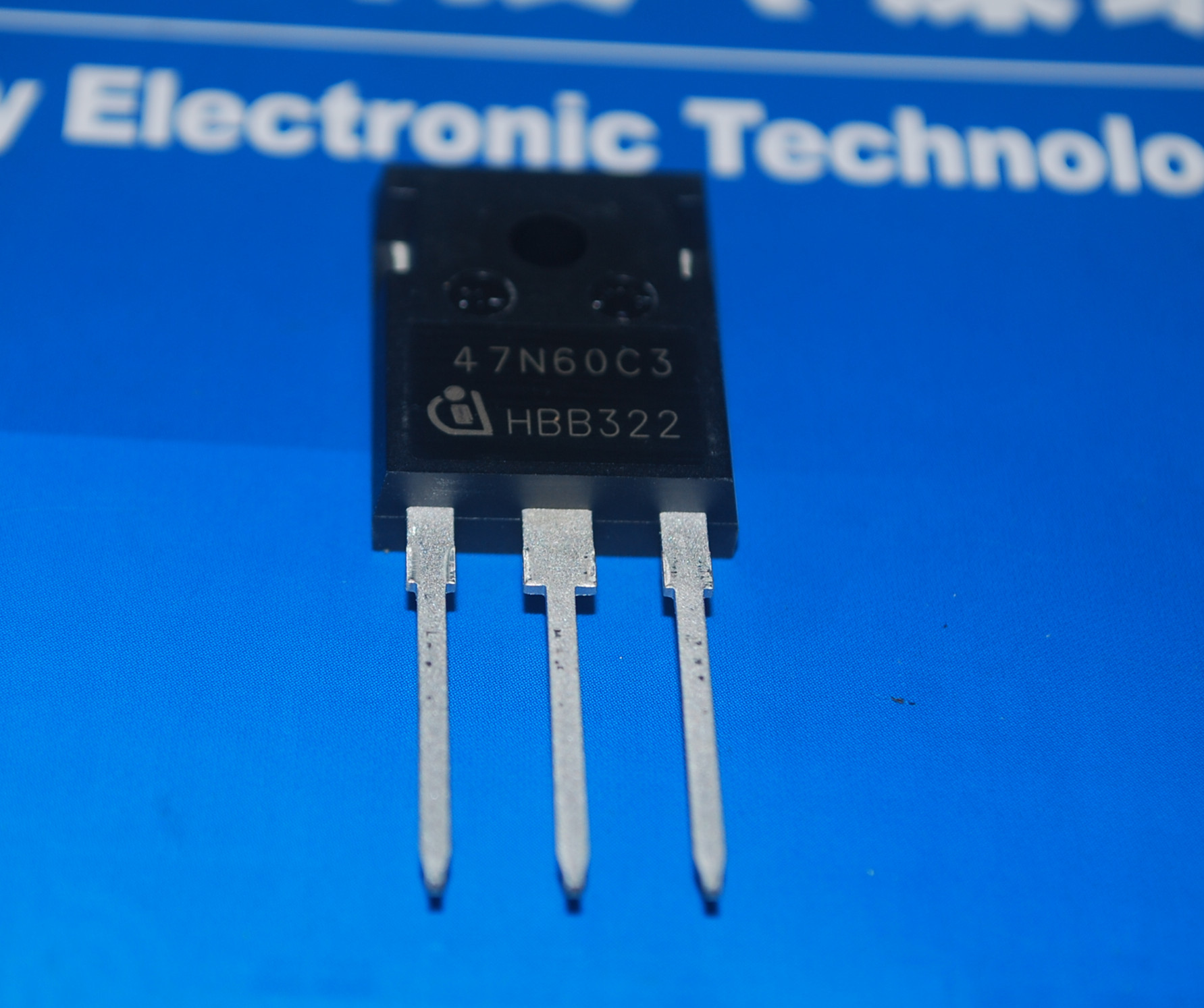SPW47N60C3 N-Channel MOSFETs (>500V…900V); Package: PG-TO247-3; VDS (max): 600.0 V; Package: TO-247; RDS(ON) @ TJ=25°C VGS=10: 70.0 mOhm; ID(max) @ TC=25°C: 47.0 product photo