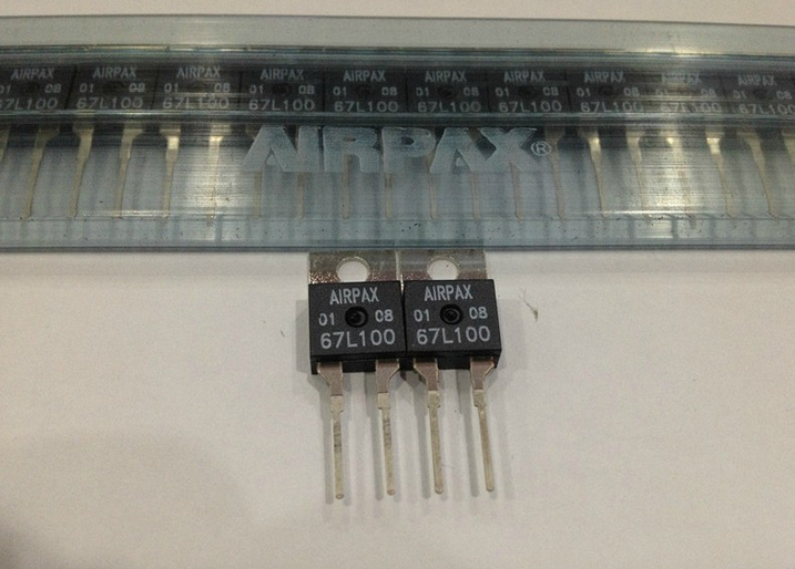 AIRPAX67L100 67L100 全新原装正品常闭温控开关，直插TO-220-2 product photo