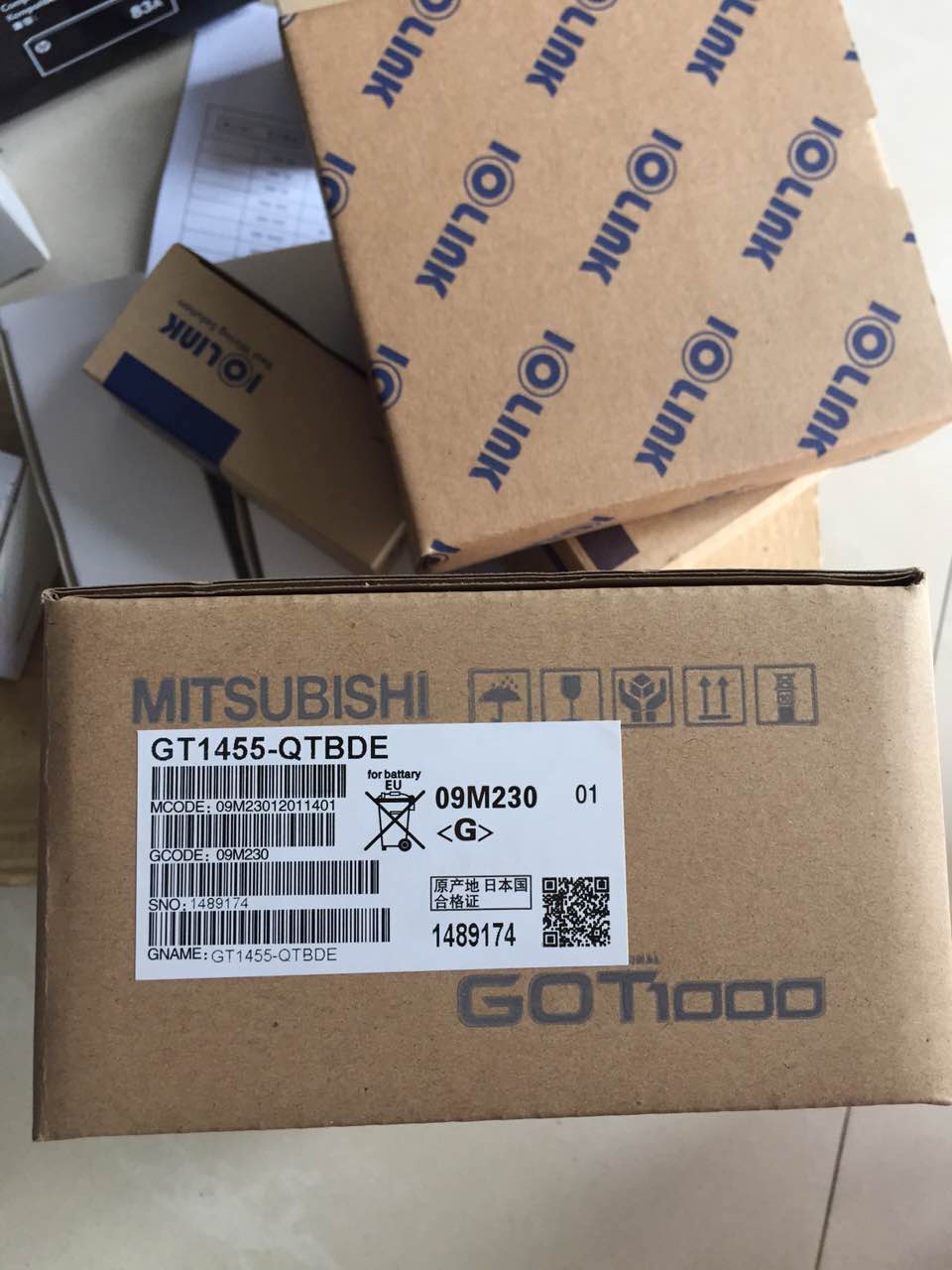 GT1455-QTBDE Japan Touch Screen 5.7" GT1455-QTBDE 65536 Color Display Genuine Japanese Product Nationwide Distribution product photo