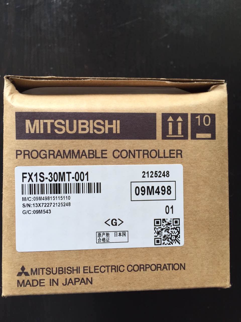 FX1S-30MT-001 三菱PLC编程控制器FX1S-10MR-001 14MR 20MR 30MR/MT全新原装正品 product photo