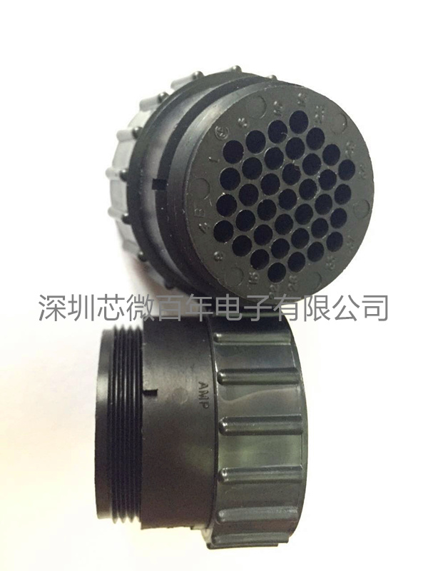 206305-1 Conn Sealed CPC PIN 37 POS Crimp ST Cable Mount 37 Terminal 1 Port Automotive Bag product photo