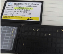 HMMC-5027/1GG7-8002 RF Amp Module Single Power Amp 26.5GHz 8V Chip - Gel-pak, waffle pack, wafer, diced wafer on film (Alt: HMMC-5027) product photo