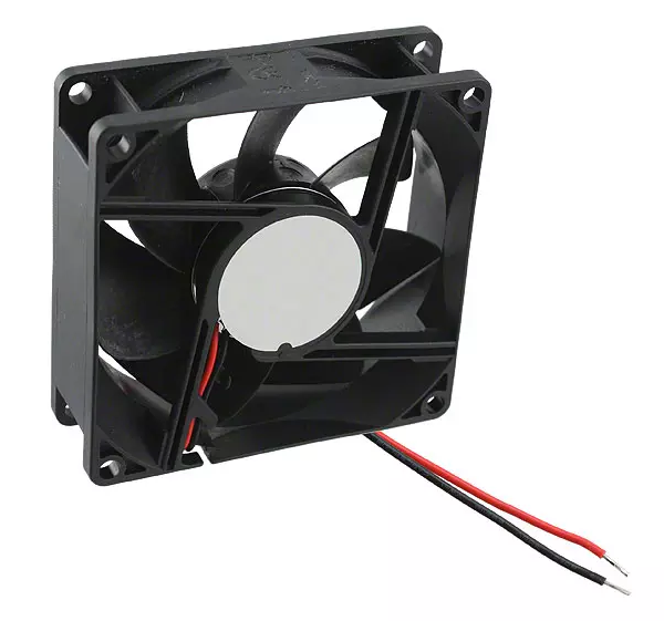 ME80251V1-000C-F99 Fan, DC, 12V, 80x80x25mm, Sq, 41CFM, 1.7W, 33dBA, 3200RPM, Leadwires 产品图