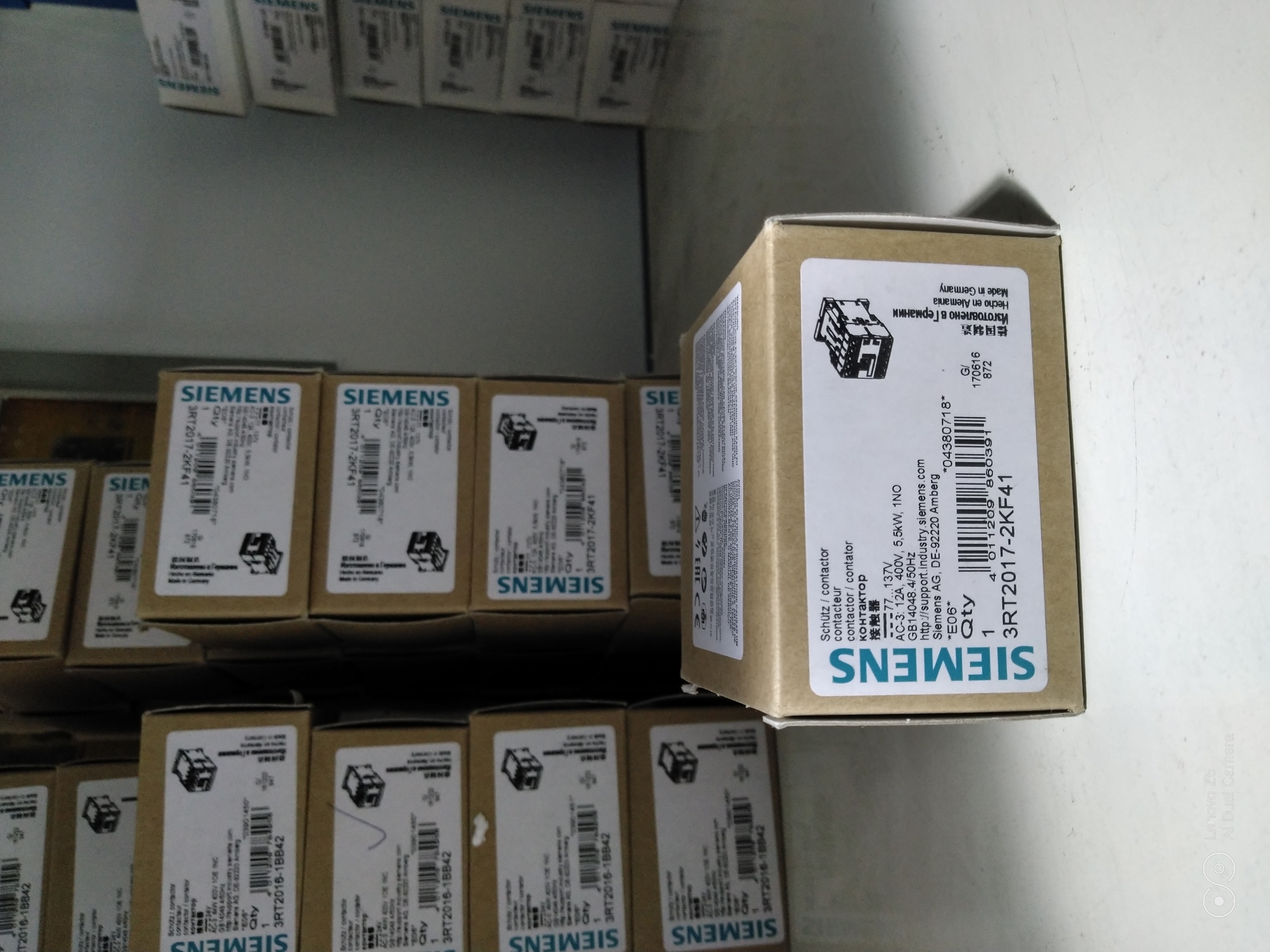 3RT2017-2KF41 铁路专用断路器  全新原装德国进口SIEMENS/西门子接触器3RT2017-2KF41 product photo