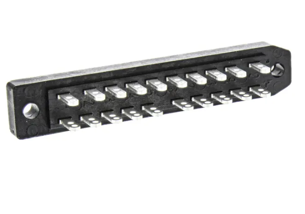 DIN41622 DIN 41612 连接器 2行 20路 公插 J000 系列, 8A额定电流, 焊接 产品图