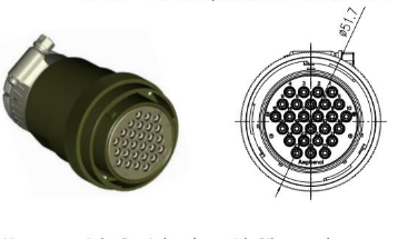 ASGL-6L-2827-SC-LF 轨道用连接器 product photo