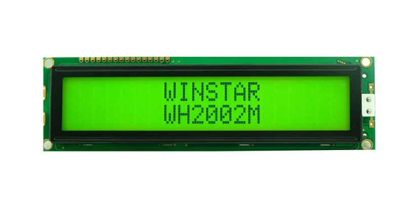 WH2002M-YGH-CT 字符显示模组20x2 产品图