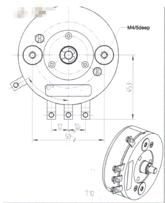 PW70d PW70D(2*1043Ω 1%/83°）（1700Z04-257.106) 产品图