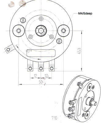 PW620-18d/2S/R/KS135 Stellungsferngeber位置传感器电位器 产品图