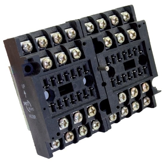 V93BR V93BR插座-螺钉端子，轨道安装8极 product photo