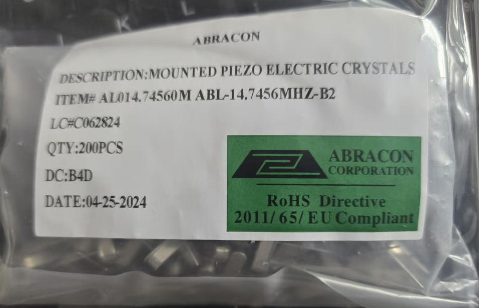 ABL-14.7456MHZ-B2 Crystal 14.7456MHz 18pF 2-Pin HC49/US Bulk (Alt: ABL-14.7456MHZ-B2) product photo