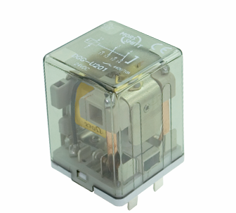 DGG-U204-Q Plug-in railway relay with 2 C/O contacts product photo